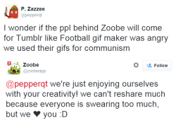 peppersupreme:  Look how cute the Zoobe creators