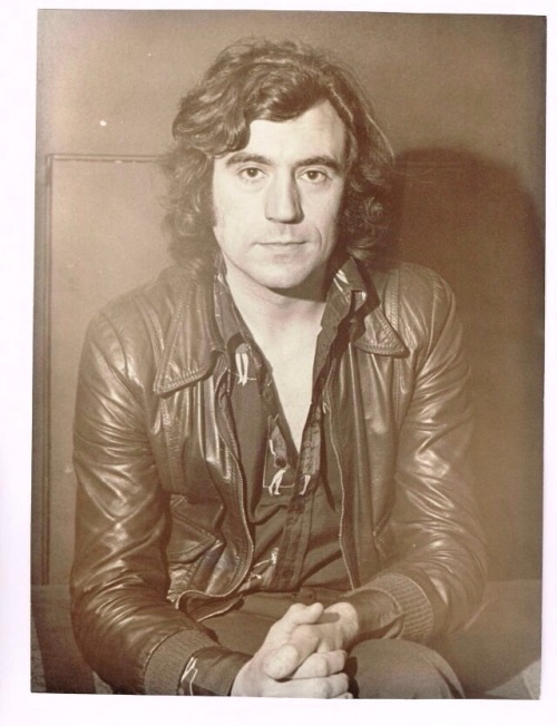 Terry Jones And His Glorious Long Hair And Leather Jacket