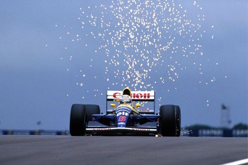 1991.British Grand Prix, Silverstone Circuit.
Nigel Mansell , Williams FW14 - Renault RS3 3.5 V10 (finished 1st)
© Williams F1 / LAT