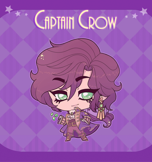 poesocs:✨ !!! my first ever charm !!! ✨  of course i had to make my first one be my little pirate 