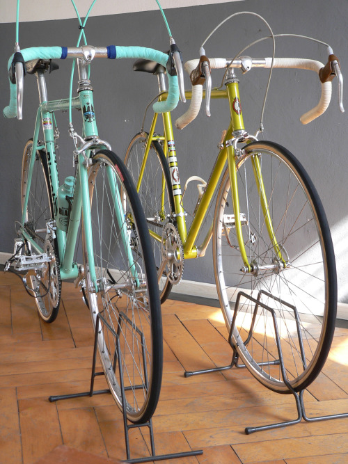 vintagespeedbicycles: two italian classic soon on sale on ebay seller id: vintagespeedbicycles