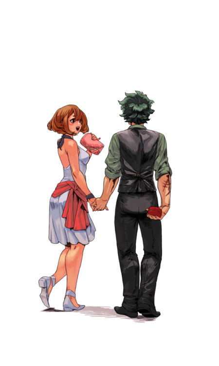 thetangles: ★ archvermin  |  Ochako x Deku #2  ☆ ✔ republished w/permission