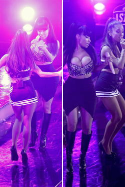 Nickiminajweb: Nicki Minaj And Ariana Grande Performing ‘Bang Bang’ At Nba All-Star