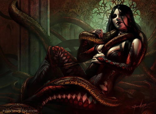 mychestpainwantsacigarette:  Deadly Allure by SteveArgyle