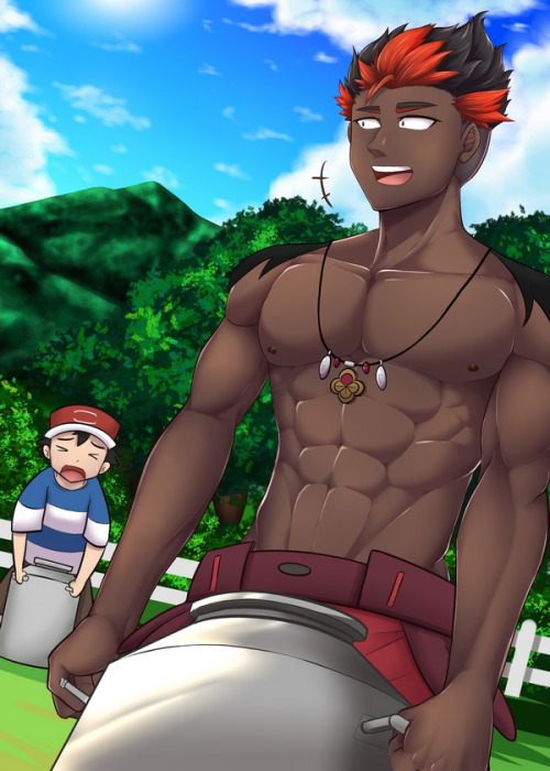 tofuboy:  Kaki from Pokemon Sun & Moon