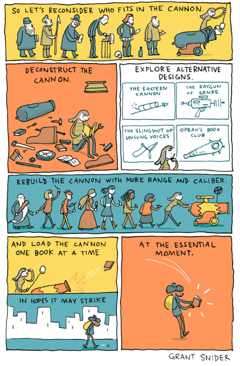 incidentalcomics: The Cannon of Literature (for The Southampton Review) Posters of this and many fin