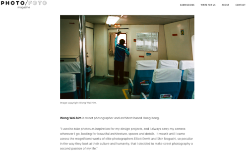 Many thanks for Photo/Foto Magazine’s featuring on Photo/Foto Salon #1 – Doorwayshttps:/