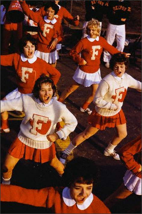 Cheerleaders, 1960Freeport, Long IslandNew York