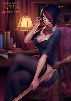 league-of-legends-sexy-girls:  Headmistress Fiora by Grooooovy  