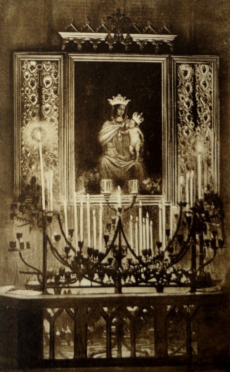 allaboutmary:  Madonna delle Grazie A vintage postcard of the shrine of Our Lady of Grace in the cat