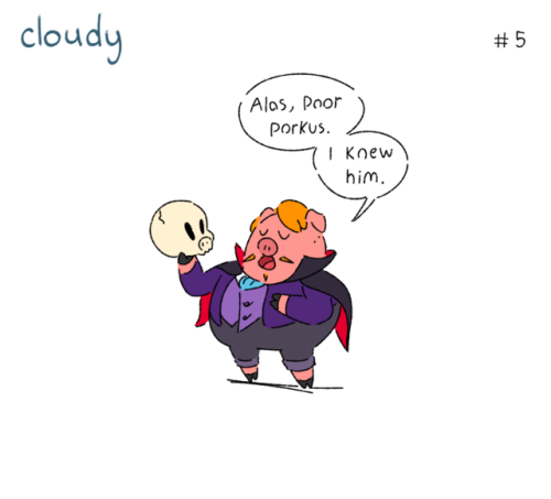 braintreehouse:Shakespeare in the Pork! It’s episode 5 of Cloudy Comics based on our video gam