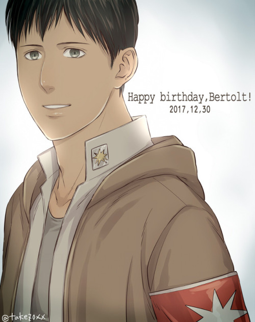 takezoxx: Happy birthday,Bertolt!!