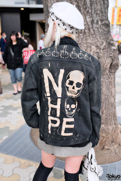 tokyo-fashion:  Unif “NO HOPE” jacket