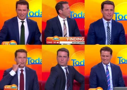 leela-summers:For any non-Aussies out there, Karl Stefanovic is a pretty beloved TV presenter on the