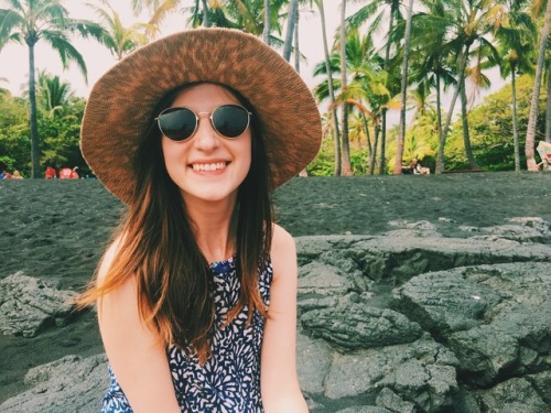 Honeymoon: Punalu'u Beach  3•6•17