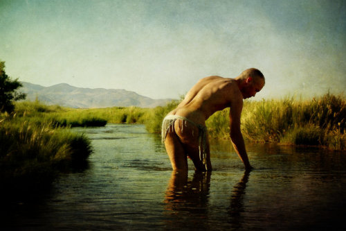 menmenagerie:The Bather by 3feathers