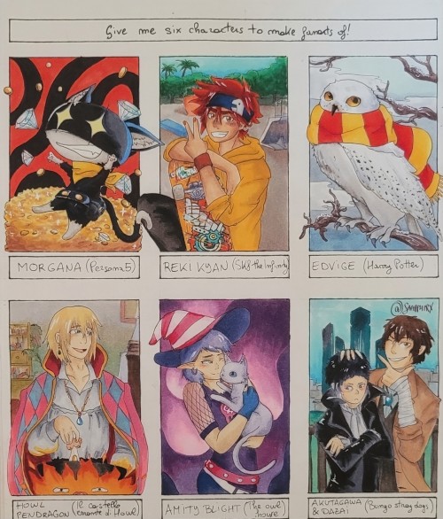 Six Characters Challenge Featuring: Four Of My Obsessions, A Movie That I Have Seen Too Many Times And