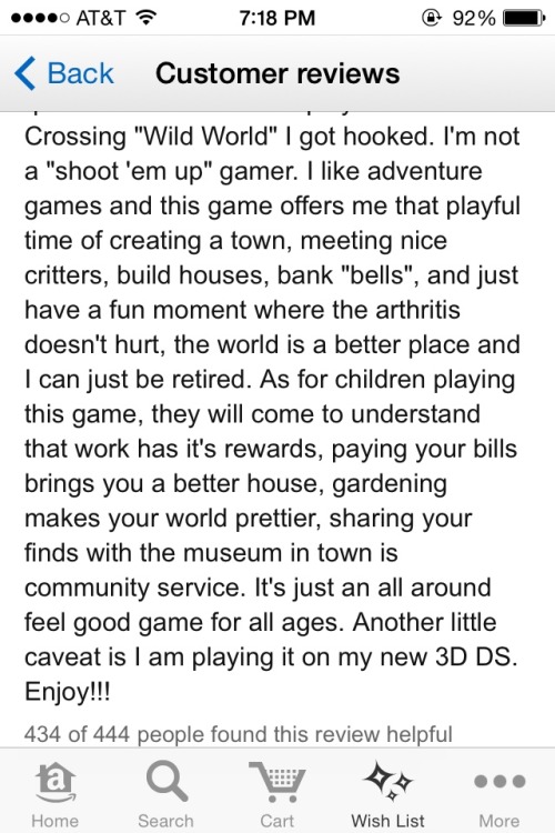 pardonmewhileipanic:soggy-froot-loops:cat-tastrophie:So I was reading reviews for Animal Crossing Ne