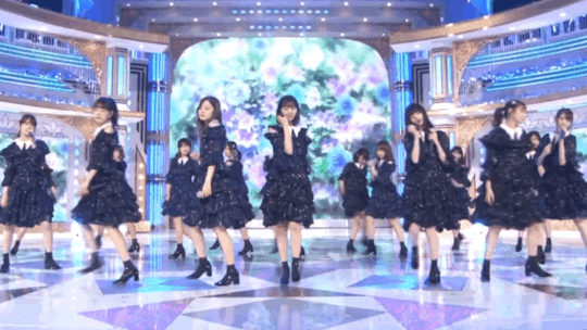 sakagumi46:  乃木坂46 西野七瀬 / MUSIC STATION SUPER LIVE 2018 2018.12.21 ❶/❸「気づいたら片想い」Outtake gif 