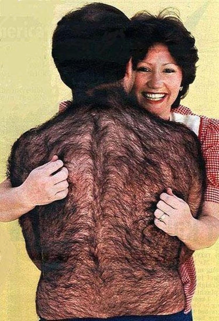 Back hair, 1970&rsquo;s.