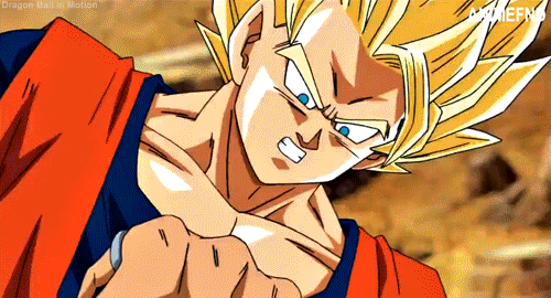  Dragon Ball en movimiento - Goku SSJ vs Black |  DBM