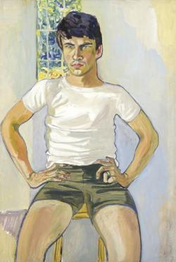 Alice Neel Portrait of Daniel Algis Alkaitis, Class of 19651967Oil on canvas