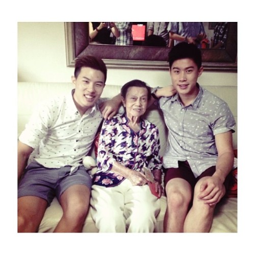 merlionboys: hbst: The lovely Cheong brothers. The Cheong family has really good genes. All 3 brot