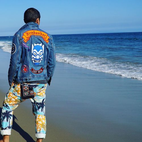 The beach&hellip; #Firebender #BlueSpirit #LostBoys #Hook Stichwork by @st.selvedge @levis : @al