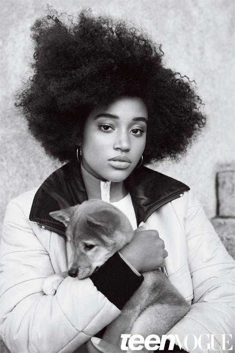 flyandfamousblackgirls:Amandla Stenberg for Teen VOGUE magazine’s February 2016 issue