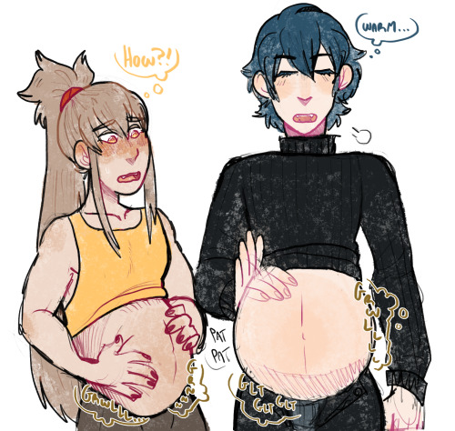 Takumi and Byleth engage in an eating contest and Byleth comes out unquestionably victorious. Takumi