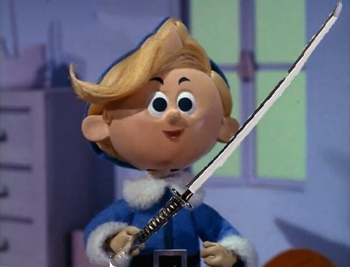pinknegg:  joyeux-no-3113: While you were at elf practice I studied the blade  