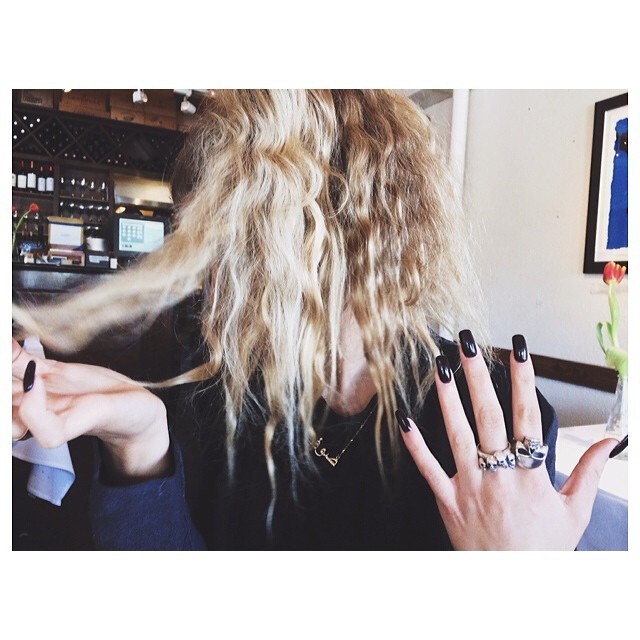 richie-sofia:  Rocking @bobbyskallywags rings.. Don’t be mad kid 