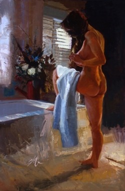 artbeautypaintings:  Quiet solitude - C.M.