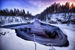 treewellie:  And the river was there by Antti-Jussi Liikala Kuusamo, Finland