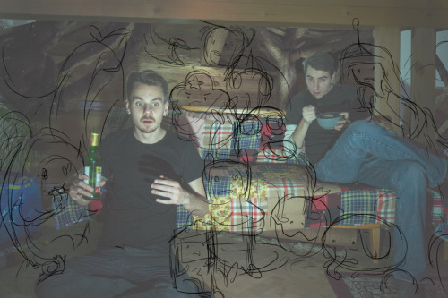 phildragash:  the process of getting everyone here. Also, the background is primarily fake as well! 