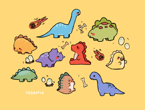 rosarrie: dino time Cuties