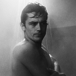 shattxrstar:Alain Delon as Rocco Parondi in Rocco e i suoi fratelli (Luchino Visconti, 1960).