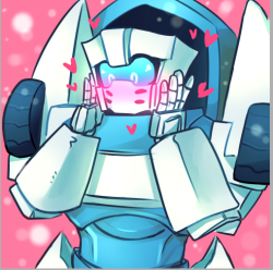 mikashikato:  local robot blushes at everything redraw of this old thing  http://mmikato.tumblr.com/post/102900195787/mikashikato-blushes 