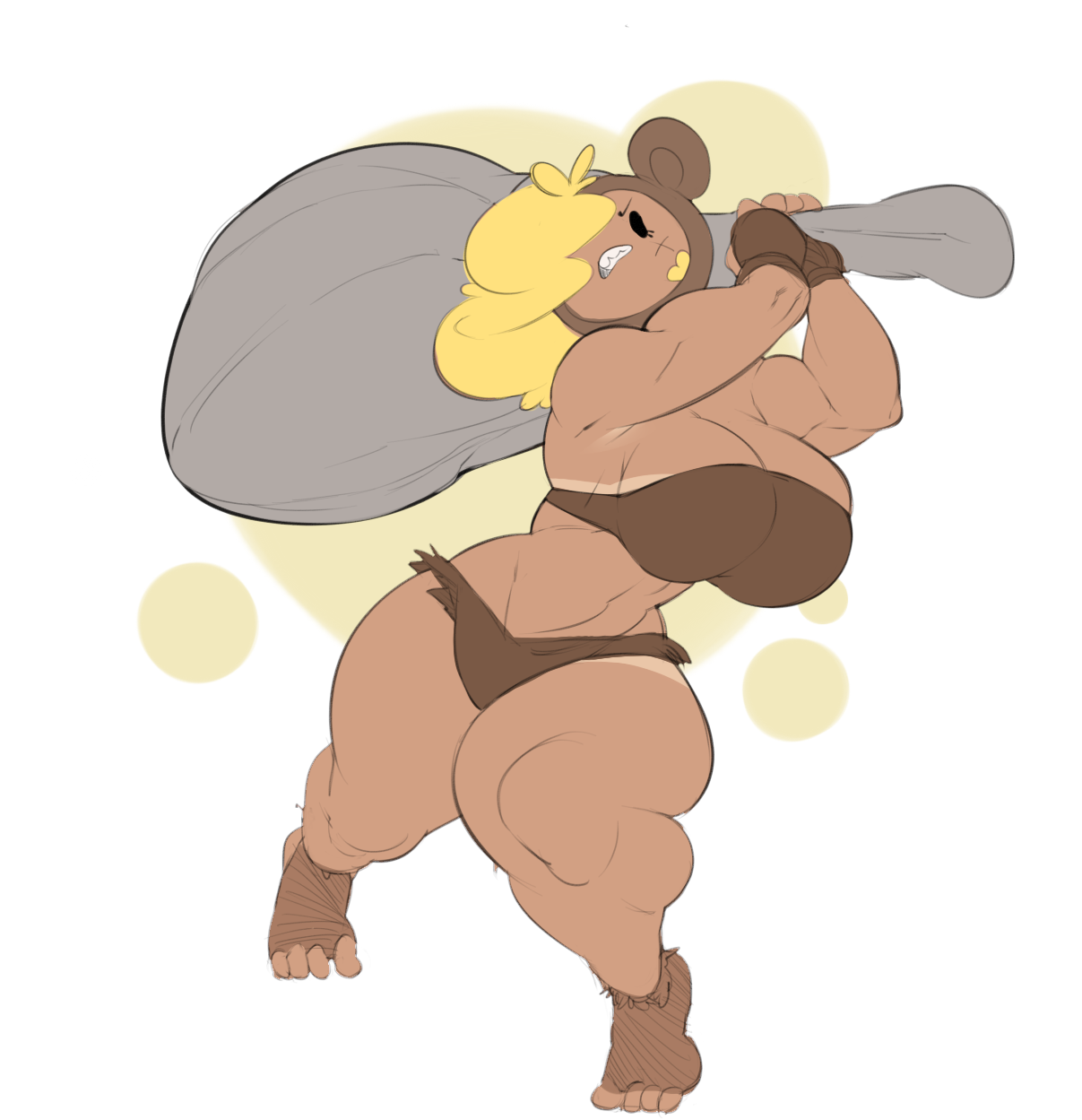 bulumble-bee:Quick cavewoman Fionna!