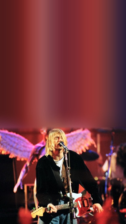 bandxlockscreens-blog: Nirvana (request) Please reblog /like if you use Screenshot for best quality