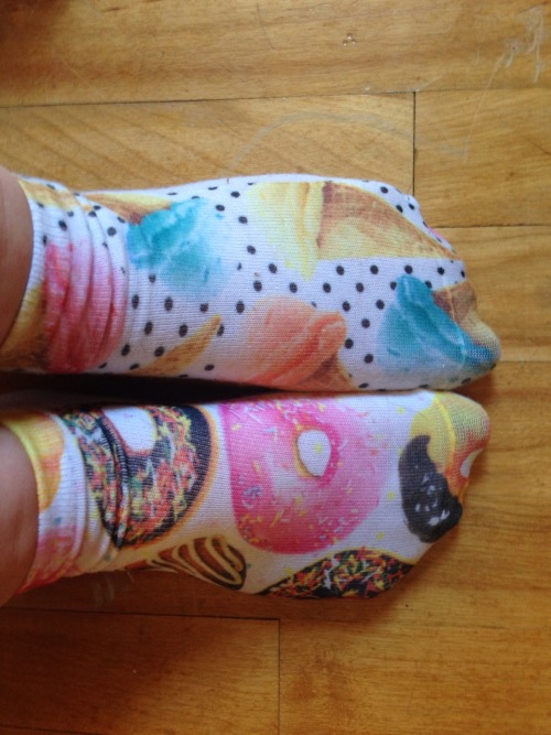 ms-knight:  Today’s socks. I’m an adult, I swear. 