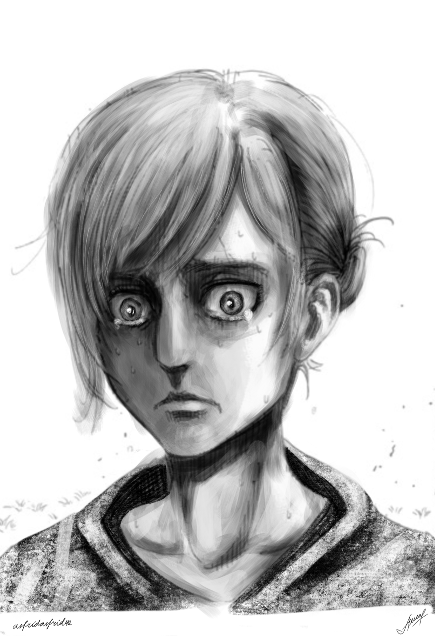 asfridasfrid42:  “I am the same! I need to go home alive!!”   Black-and-white