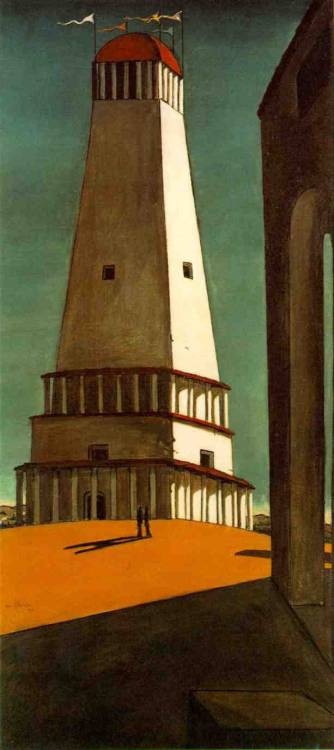 The Nostalgia of the Infinite, 1913, Giorgio de ChiricoMedium: oil,canvas