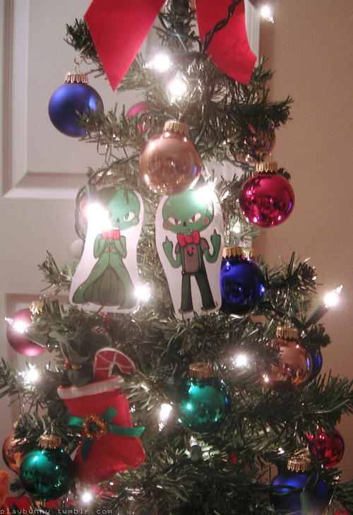 XXX i just decorated my mini christmas tree  photo