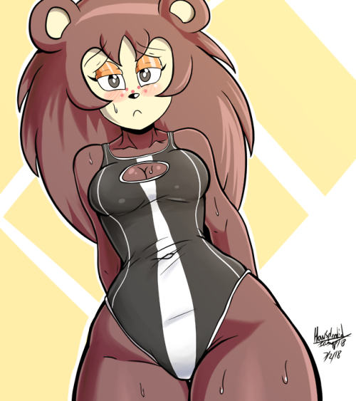 h0wsplendid: Welp decided to draw Sable Able again from Animal Crossing. figured I’d make it s