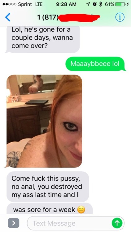 tattood9texan: Love getting texts like these