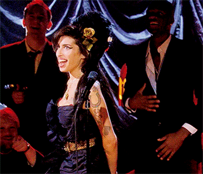 slaytime:July 23rd, 2011 - Amy Winehouse wins a Grammy Award for Record of the Year.