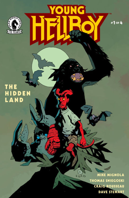 theartofthecover:Young Hellboy #1 (Variant Cover) (2021)Art by: Mike Mignola and Dave Stewart