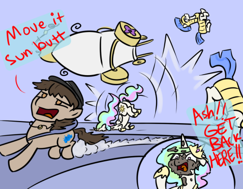 asksweetdisaster:  ask-ash-in-equestria:  Ash: Off we gooo!!!!Storm: Please be quiet… and I believe you forgot someone…  Sweet: This keeps happening, whyyy T.T Where are we going?  xD!