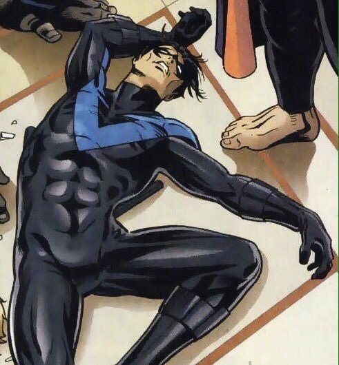 pissvinegarandacrowbar:  batsyfamhq: Dick ‘dramatic’ Grayson #pretty man down